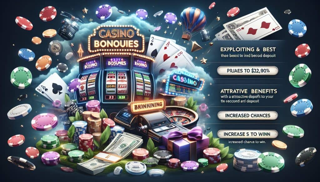 Casino bonusi s bonusom na drugi i treći depozit